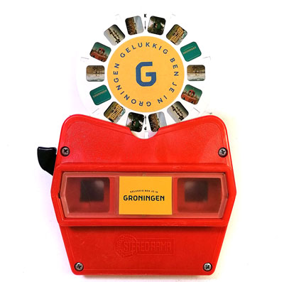 Gelukkig ben je in Groningen - viewmaster project van Persbureau Zwolle